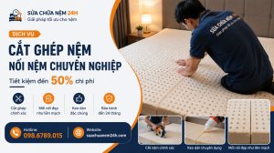 Dịch vụ cắt ghép đệm cao su