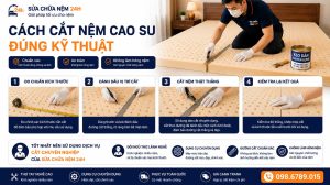 Cắt ghép đệm đúng kỹ thuật